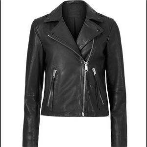All Saint’s Dalby Leather Jacket sz6 - Current Pics Added